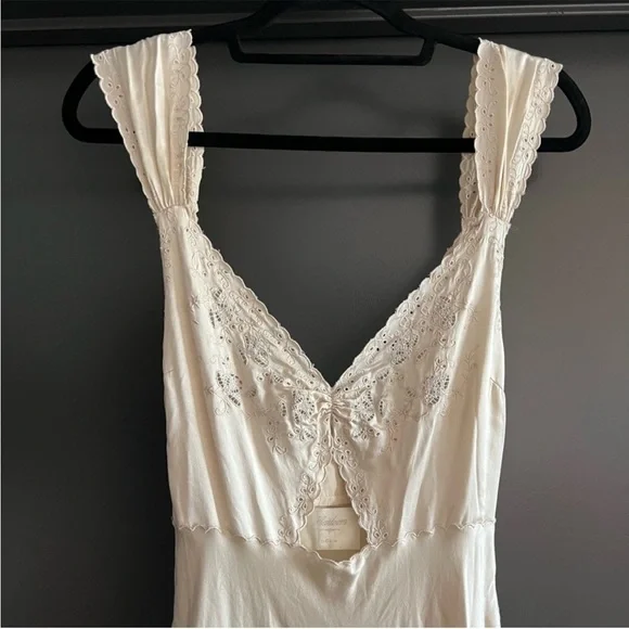 NWT Doen Saoirse dress mother of pearl Size Small - Picture 3 of 13